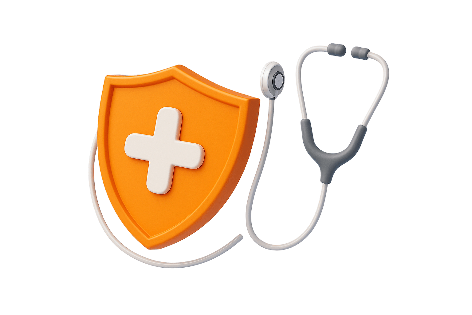 Safety Shield with Stethoscope